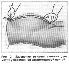 Как измерить высоту стояния дна матки