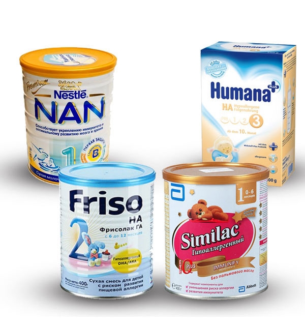 Аллергия на смесь у детей