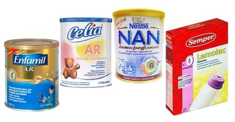 Антирефлюксные смеси на основе крахмала