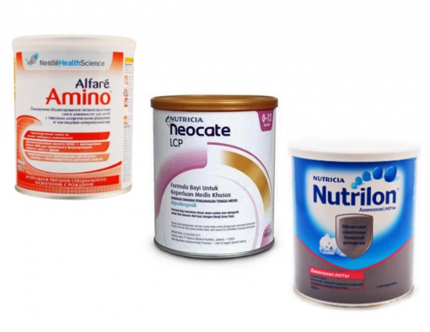 Аминокислотные смеси для детей