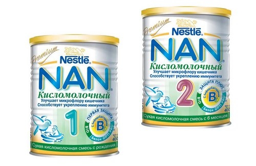 Кисломолочная смесь нан