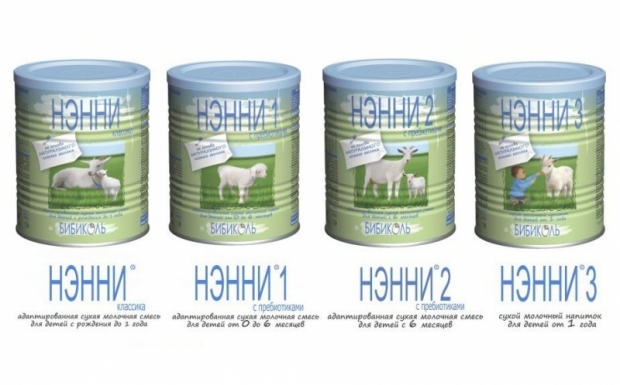 смесь на козьем молоке нэнни