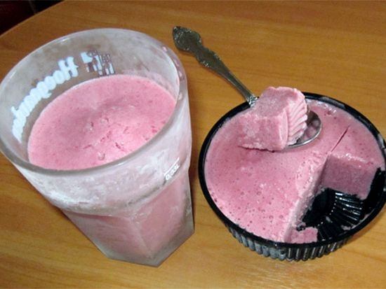 Как сделать мороженое детям из йогурта