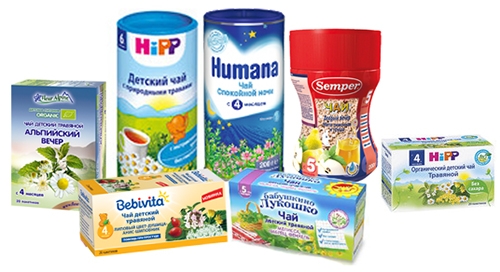 Успокоительный чай для детей