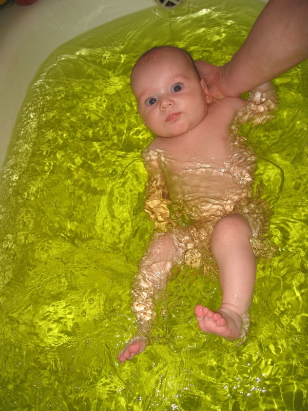 Успокаивающие ванны для детей