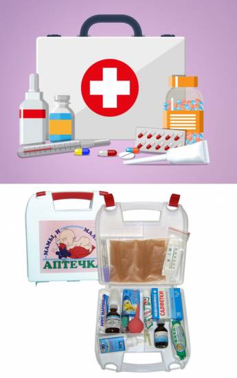 Готовые аптечки для новорожденного в аптеке