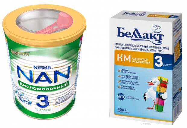 кисломолочные смеси после года